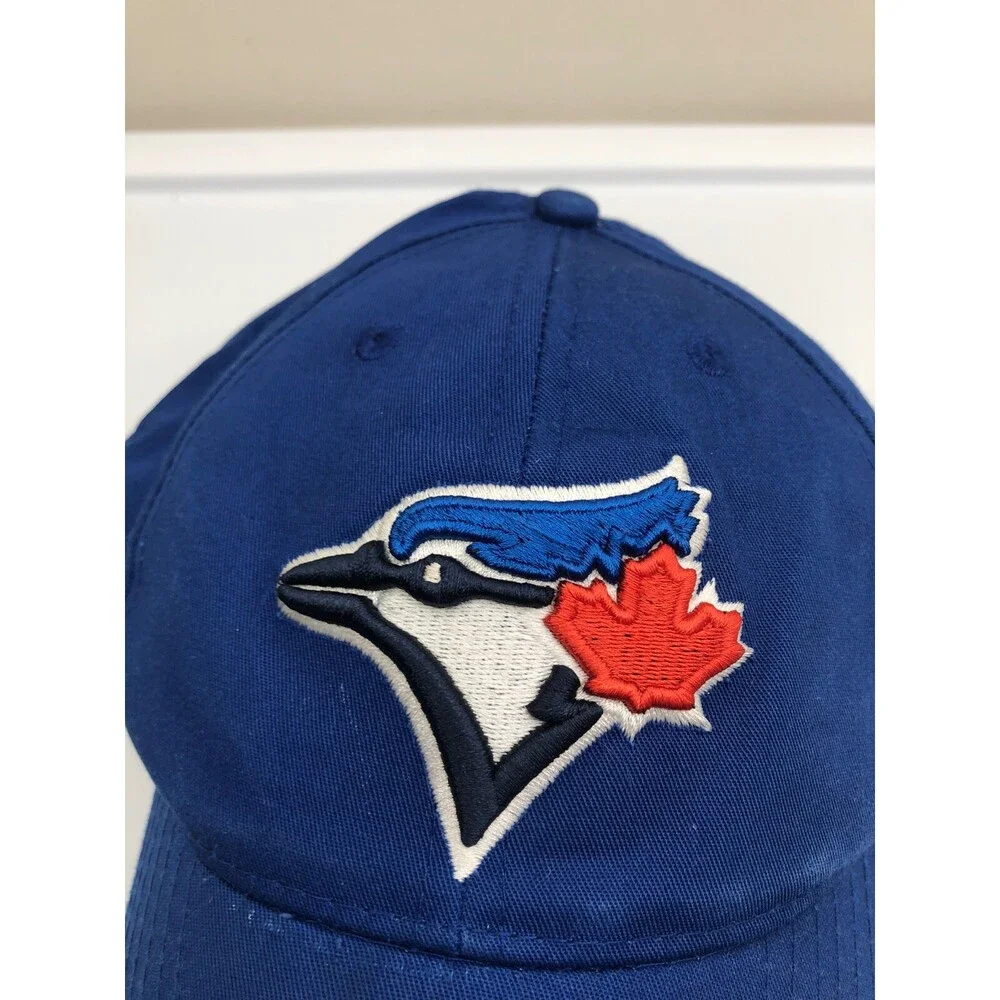 OC Sports Toronto Blue Jays Hat Boys‎ One Size Blue Strap Baseball Cap MLB Youth